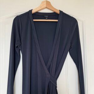 Long -Sleeve Blue Women Dress by Ann Taylor, size 6